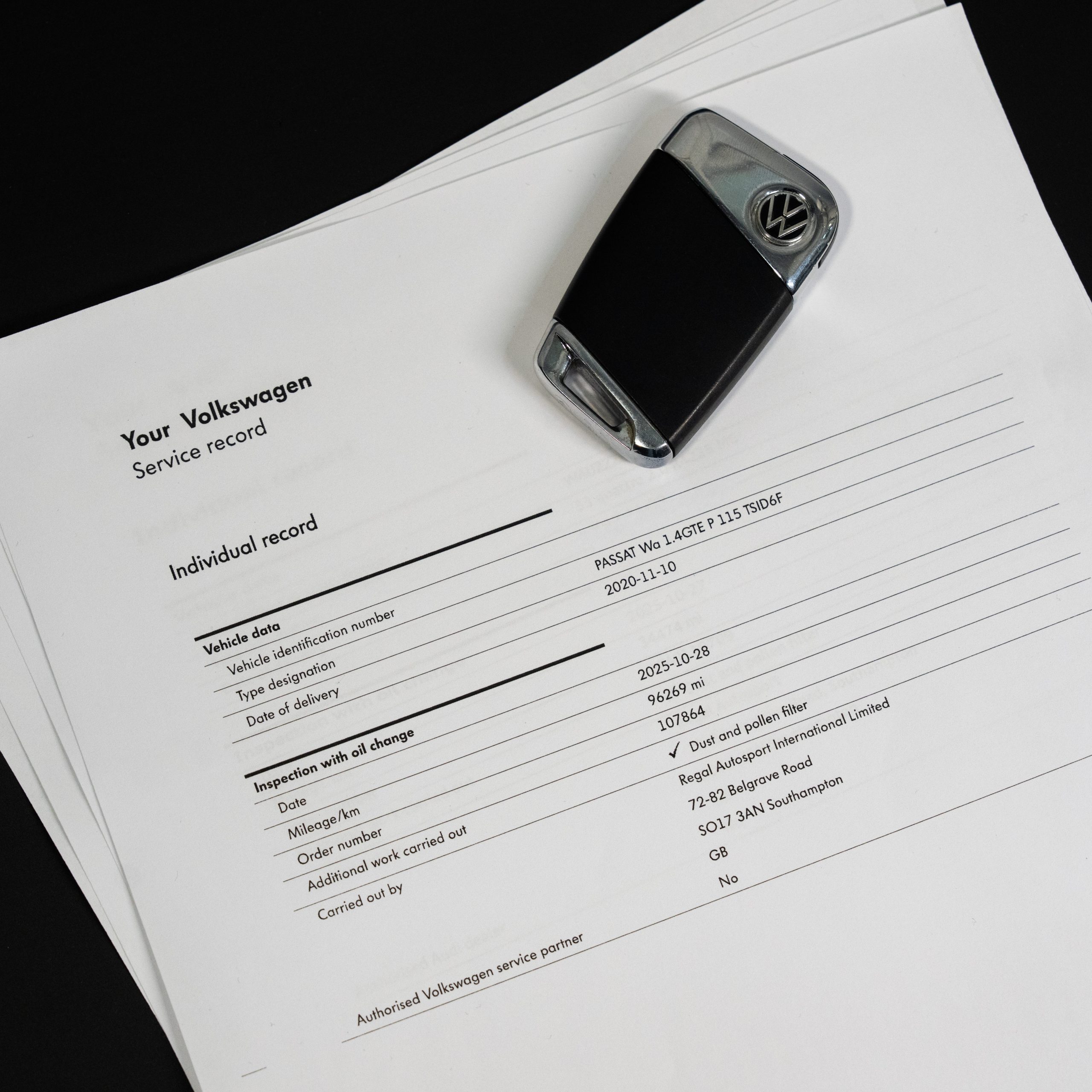 ONLINE SERVICE RECORD