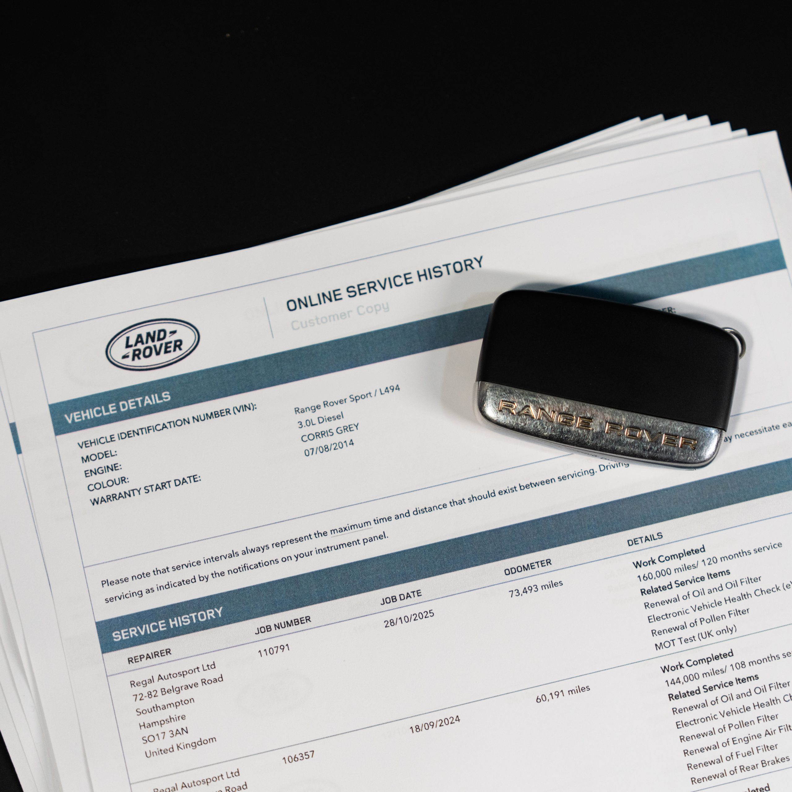 ONLINE SERVICE HISTORY